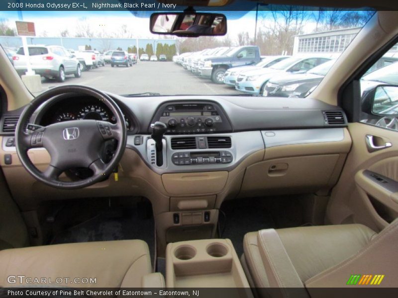 Nighthawk Black Pearl / Ivory 2008 Honda Odyssey EX-L