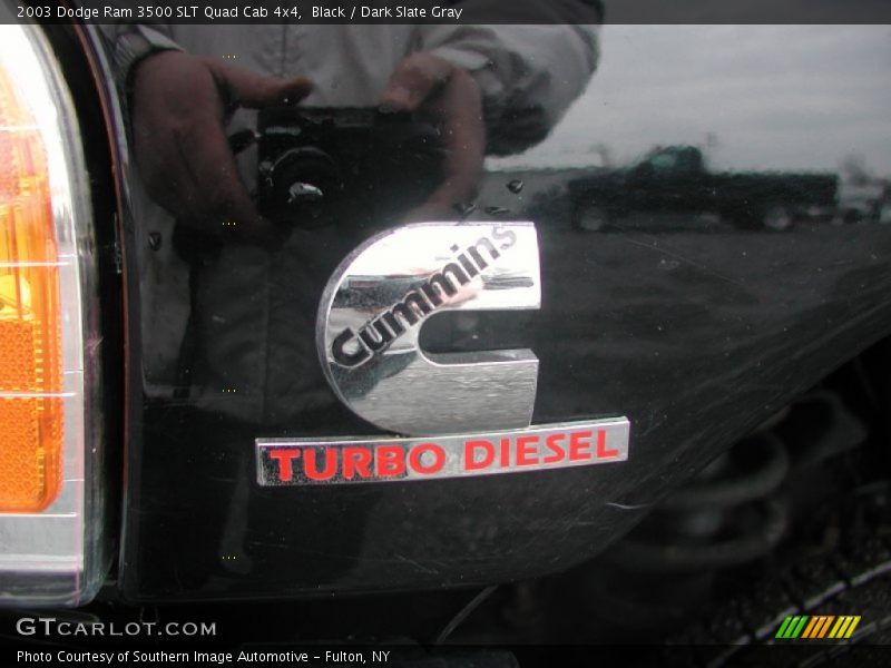 Black / Dark Slate Gray 2003 Dodge Ram 3500 SLT Quad Cab 4x4