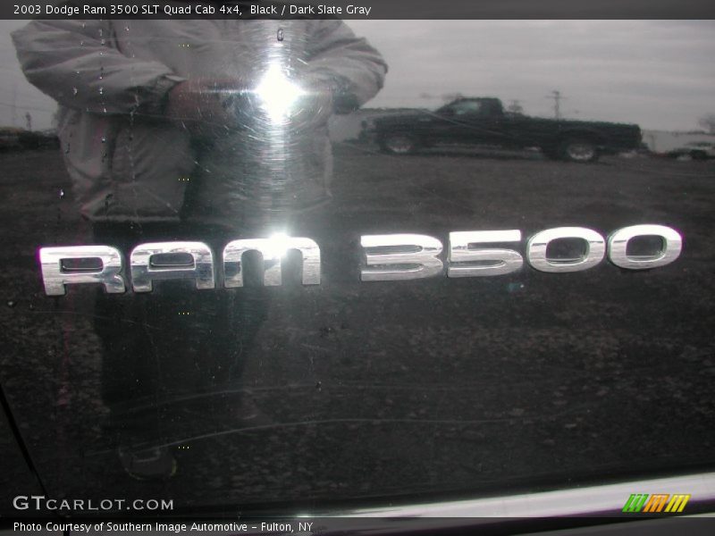 Black / Dark Slate Gray 2003 Dodge Ram 3500 SLT Quad Cab 4x4