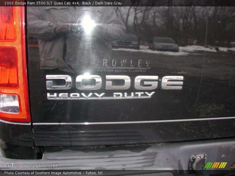 Black / Dark Slate Gray 2003 Dodge Ram 3500 SLT Quad Cab 4x4