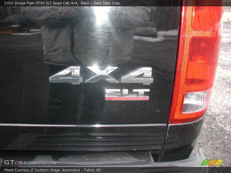Black / Dark Slate Gray 2003 Dodge Ram 3500 SLT Quad Cab 4x4