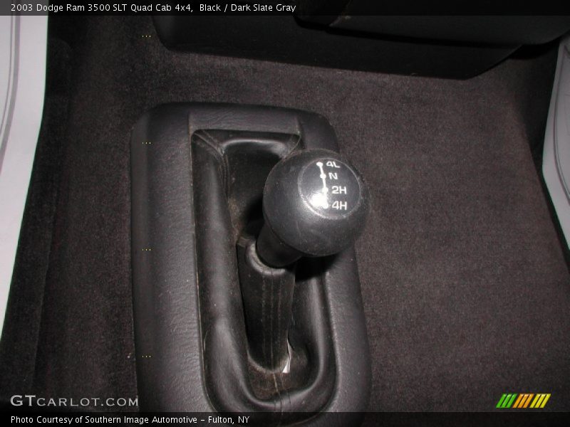 Black / Dark Slate Gray 2003 Dodge Ram 3500 SLT Quad Cab 4x4