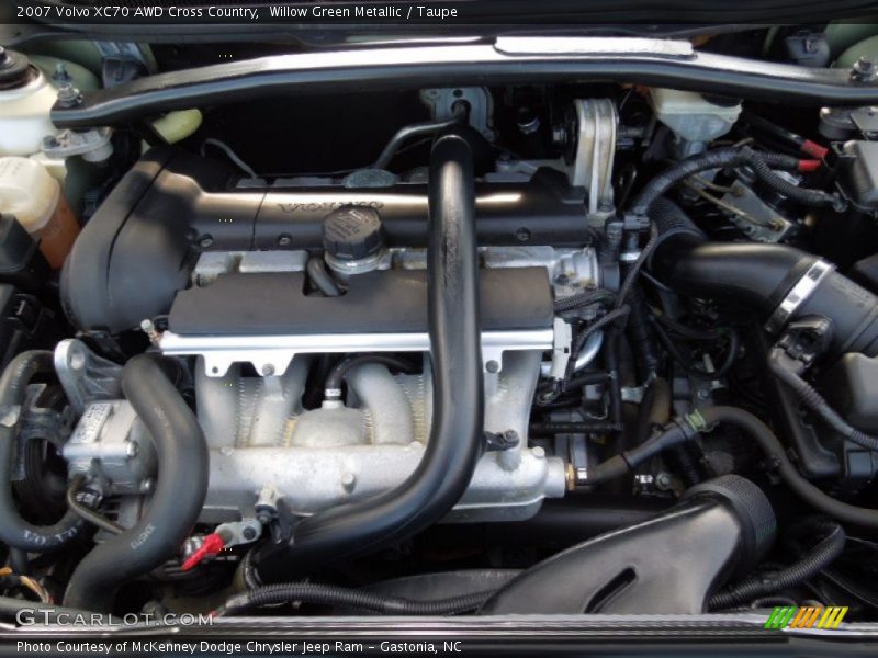 Willow Green Metallic / Taupe 2007 Volvo XC70 AWD Cross Country