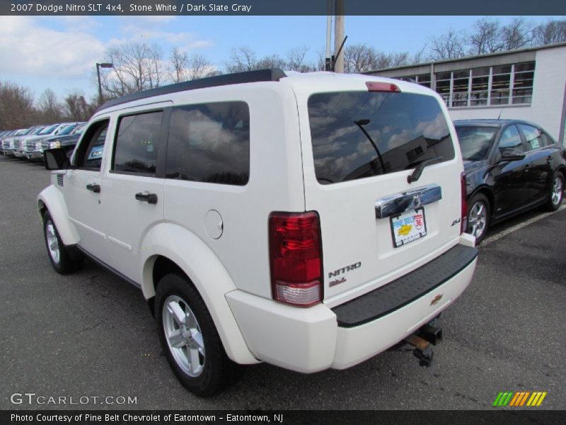 Stone White / Dark Slate Gray 2007 Dodge Nitro SLT 4x4