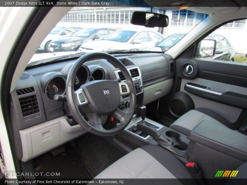 Stone White / Dark Slate Gray 2007 Dodge Nitro SLT 4x4