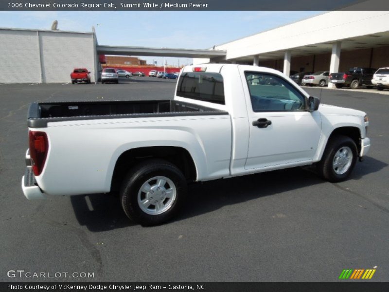 Summit White / Medium Pewter 2006 Chevrolet Colorado Regular Cab