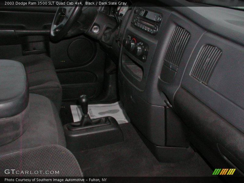 Black / Dark Slate Gray 2003 Dodge Ram 3500 SLT Quad Cab 4x4