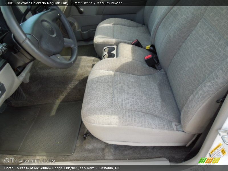 Summit White / Medium Pewter 2006 Chevrolet Colorado Regular Cab