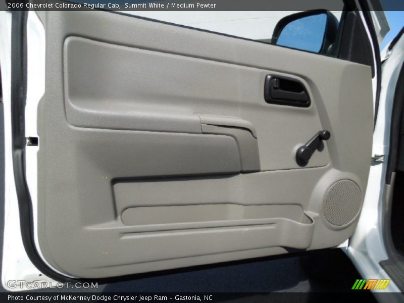 Summit White / Medium Pewter 2006 Chevrolet Colorado Regular Cab