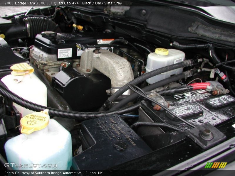 Black / Dark Slate Gray 2003 Dodge Ram 3500 SLT Quad Cab 4x4