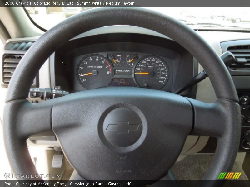 Summit White / Medium Pewter 2006 Chevrolet Colorado Regular Cab