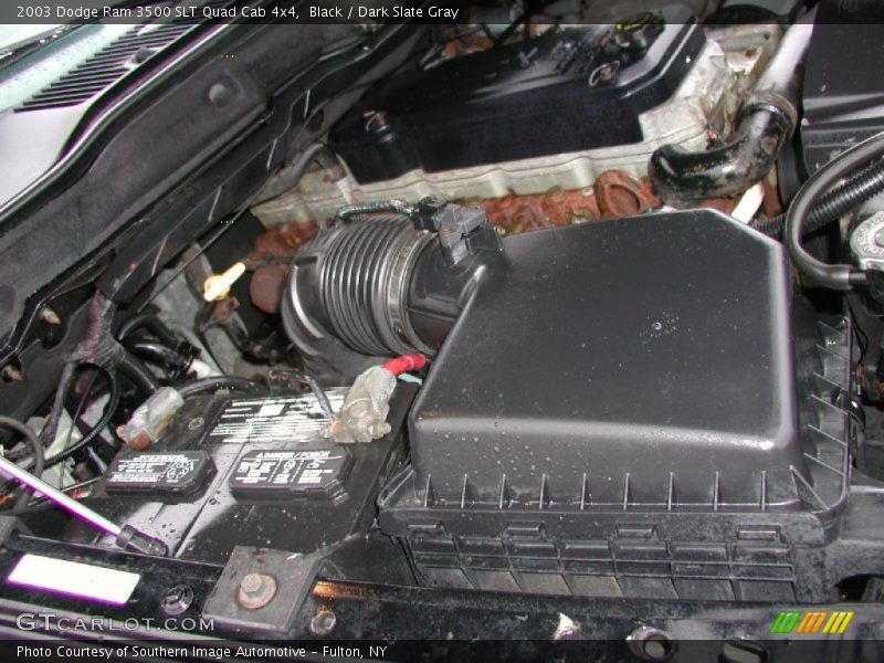 Black / Dark Slate Gray 2003 Dodge Ram 3500 SLT Quad Cab 4x4