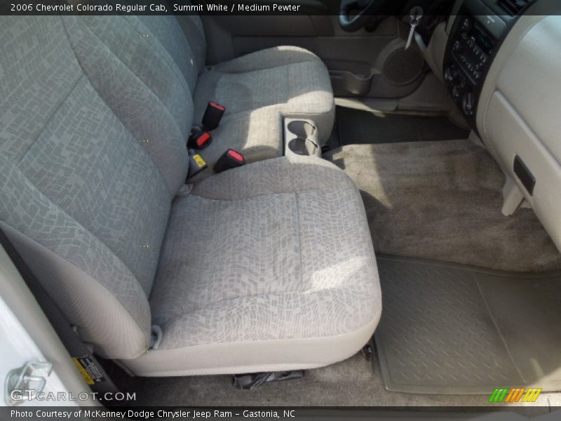 Summit White / Medium Pewter 2006 Chevrolet Colorado Regular Cab