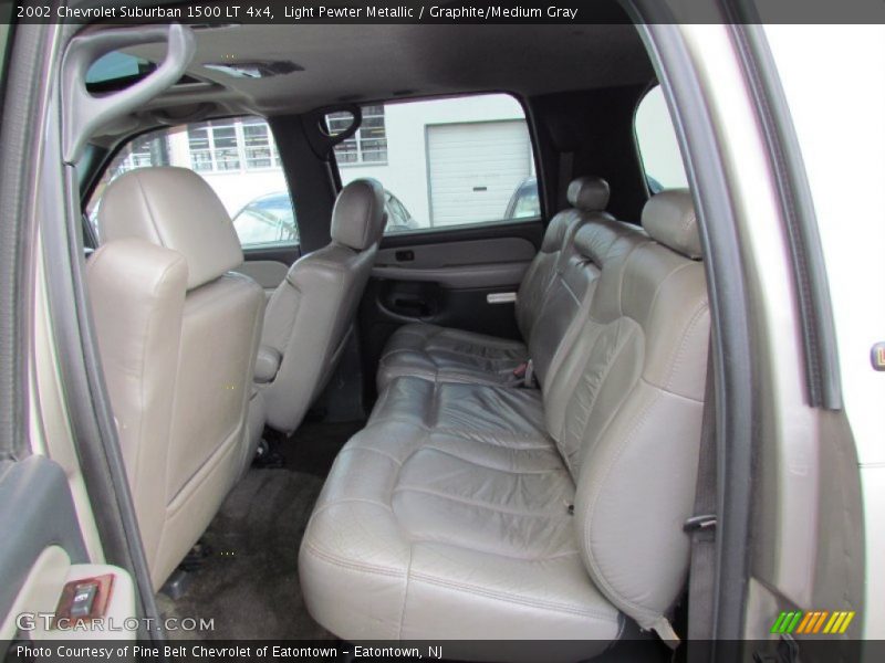 Light Pewter Metallic / Graphite/Medium Gray 2002 Chevrolet Suburban 1500 LT 4x4