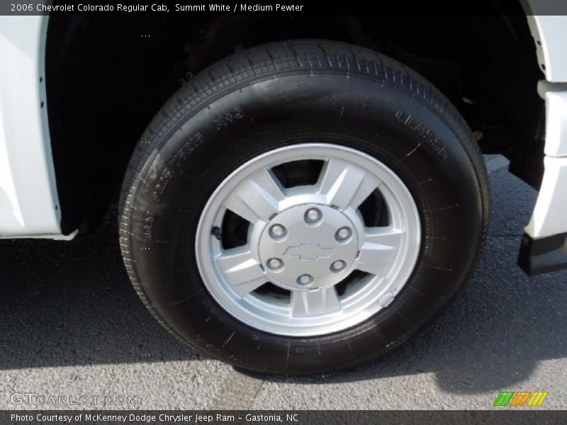 Summit White / Medium Pewter 2006 Chevrolet Colorado Regular Cab