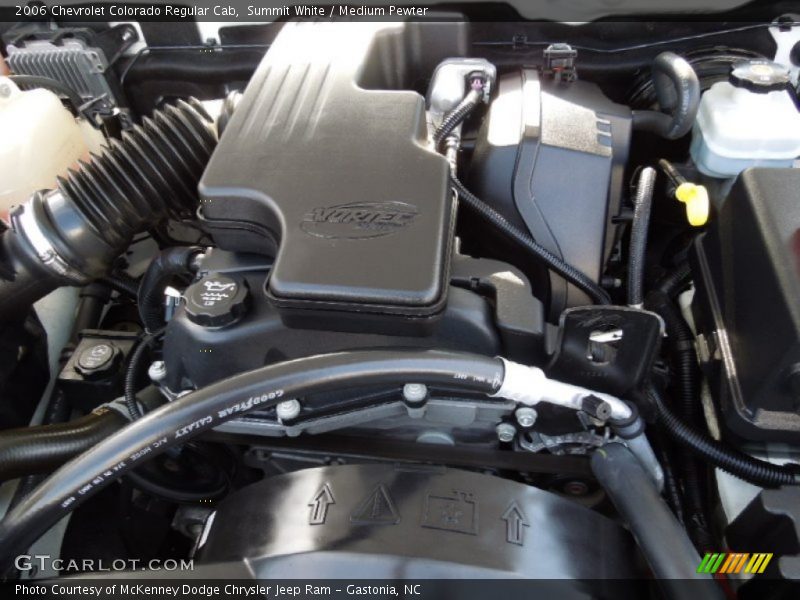 Summit White / Medium Pewter 2006 Chevrolet Colorado Regular Cab