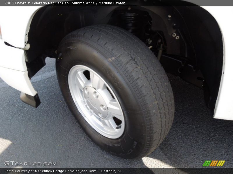 Summit White / Medium Pewter 2006 Chevrolet Colorado Regular Cab