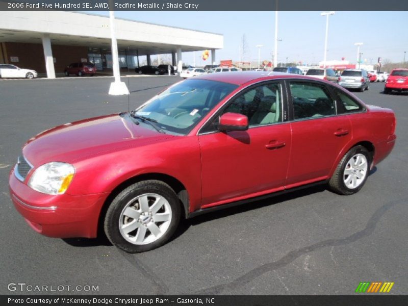 Redfire Metallic / Shale Grey 2006 Ford Five Hundred SEL AWD