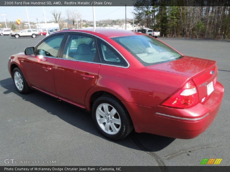 Redfire Metallic / Shale Grey 2006 Ford Five Hundred SEL AWD