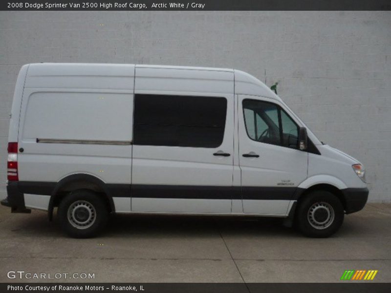 Arctic White / Gray 2008 Dodge Sprinter Van 2500 High Roof Cargo