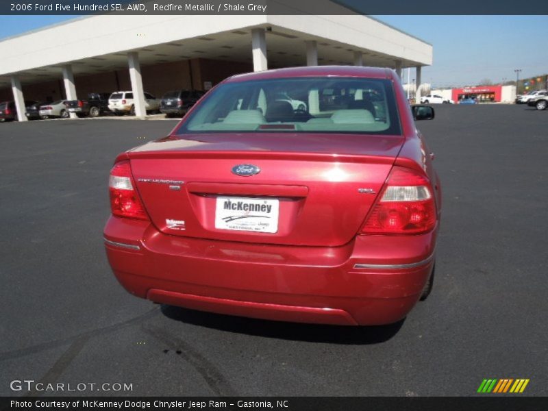 Redfire Metallic / Shale Grey 2006 Ford Five Hundred SEL AWD