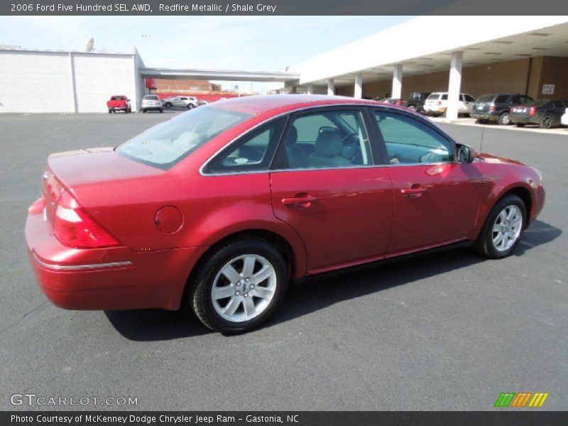 Redfire Metallic / Shale Grey 2006 Ford Five Hundred SEL AWD