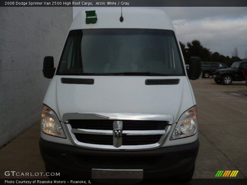 Arctic White / Gray 2008 Dodge Sprinter Van 2500 High Roof Cargo