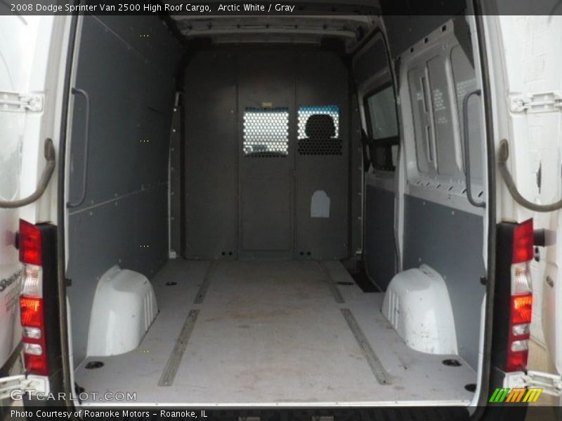 Arctic White / Gray 2008 Dodge Sprinter Van 2500 High Roof Cargo