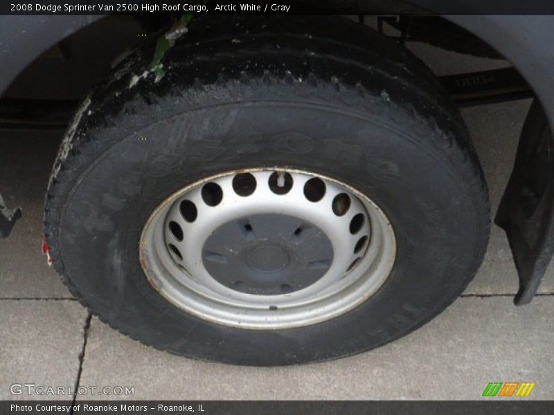 Arctic White / Gray 2008 Dodge Sprinter Van 2500 High Roof Cargo