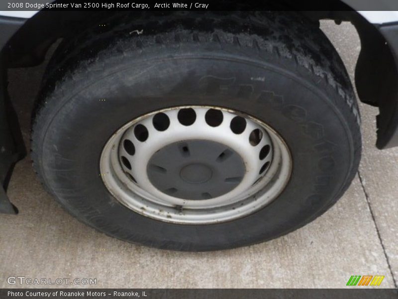 Arctic White / Gray 2008 Dodge Sprinter Van 2500 High Roof Cargo