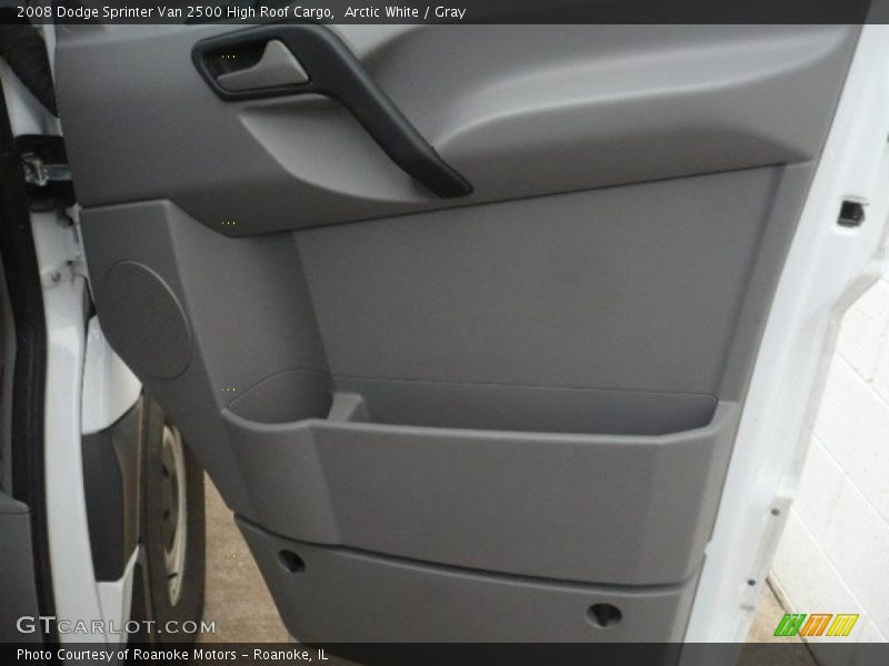 Arctic White / Gray 2008 Dodge Sprinter Van 2500 High Roof Cargo