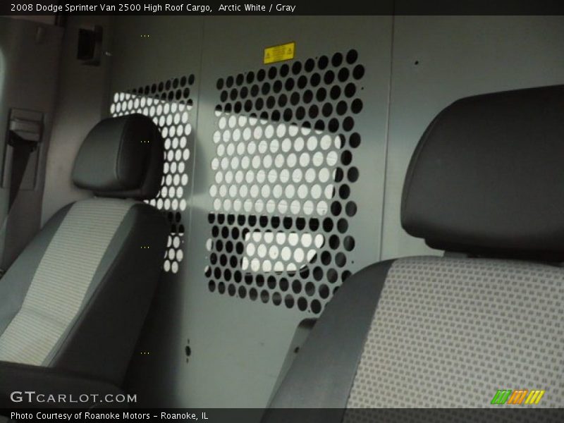 Arctic White / Gray 2008 Dodge Sprinter Van 2500 High Roof Cargo