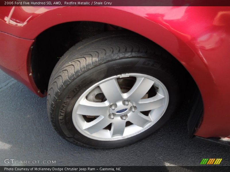 Redfire Metallic / Shale Grey 2006 Ford Five Hundred SEL AWD