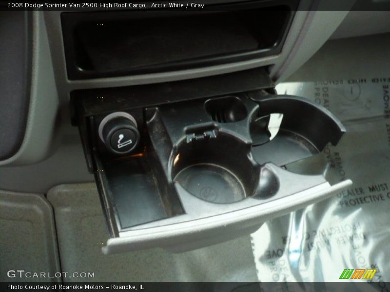 Arctic White / Gray 2008 Dodge Sprinter Van 2500 High Roof Cargo