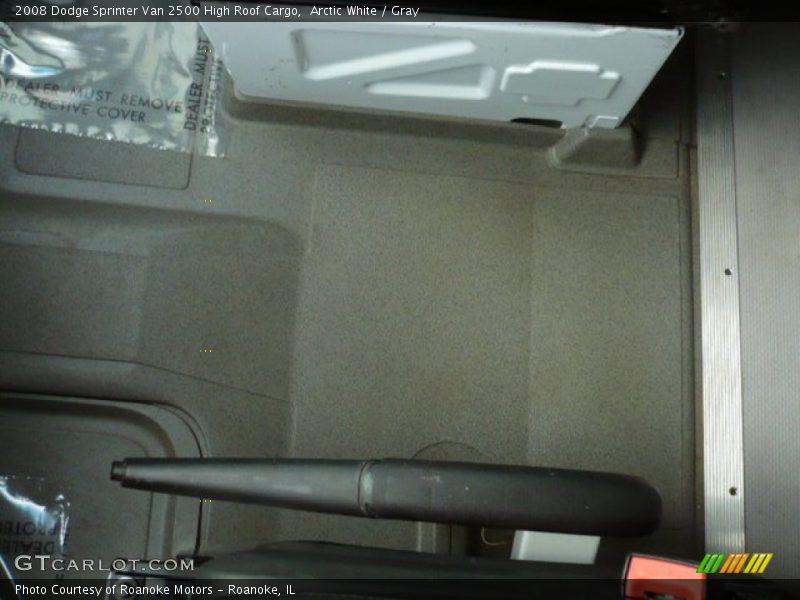Arctic White / Gray 2008 Dodge Sprinter Van 2500 High Roof Cargo