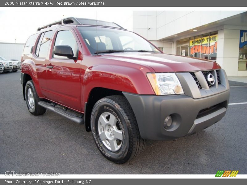 Red Brawn / Steel/Graphite 2008 Nissan Xterra X 4x4
