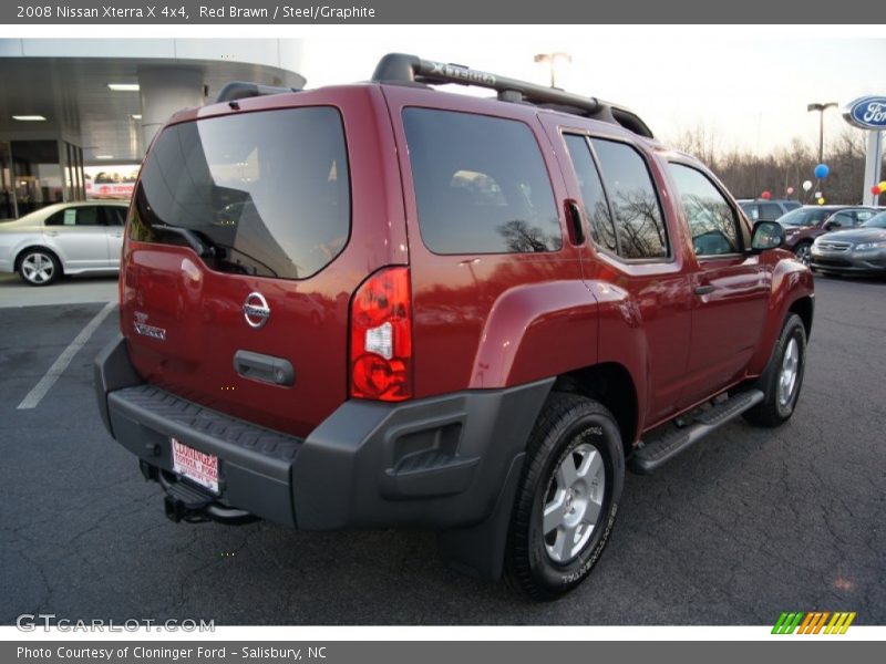 Red Brawn / Steel/Graphite 2008 Nissan Xterra X 4x4