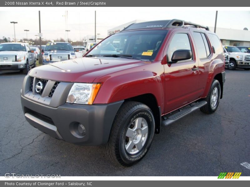 Red Brawn / Steel/Graphite 2008 Nissan Xterra X 4x4
