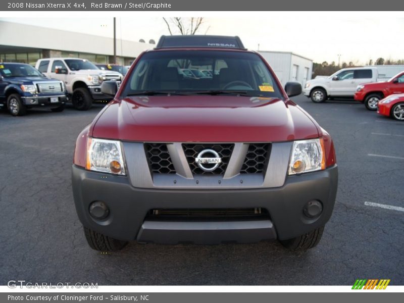 Red Brawn / Steel/Graphite 2008 Nissan Xterra X 4x4
