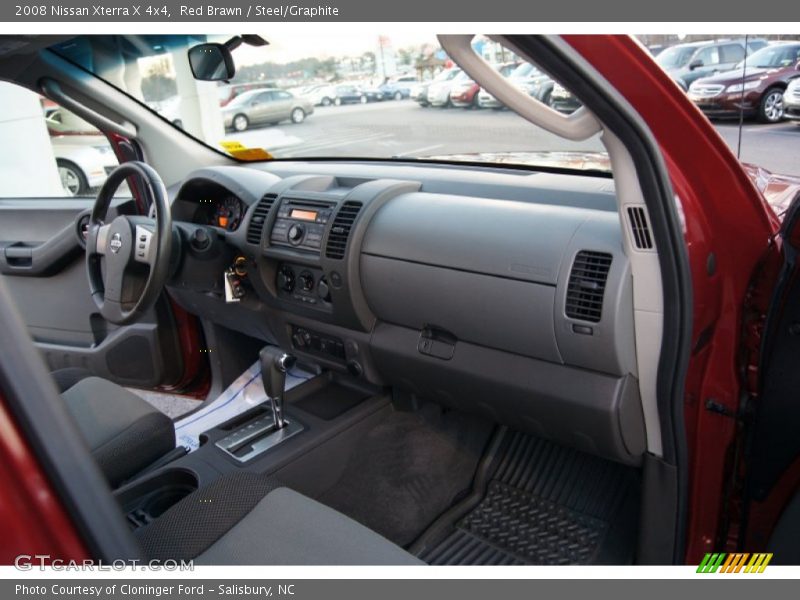Dashboard of 2008 Xterra X 4x4