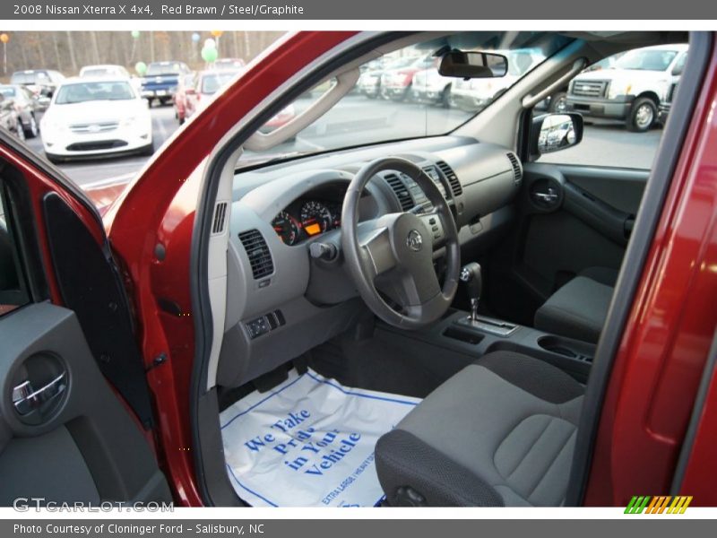 Red Brawn / Steel/Graphite 2008 Nissan Xterra X 4x4