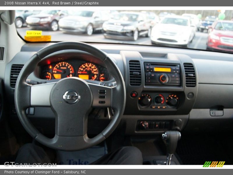 Red Brawn / Steel/Graphite 2008 Nissan Xterra X 4x4