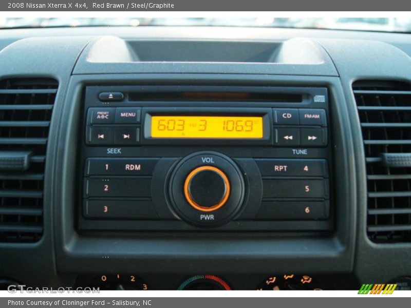 Audio System of 2008 Xterra X 4x4