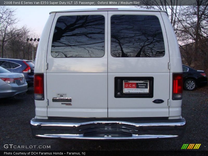 Oxford White / Medium Flint 2008 Ford E Series Van E350 Super Duty XLT 15 Passenger