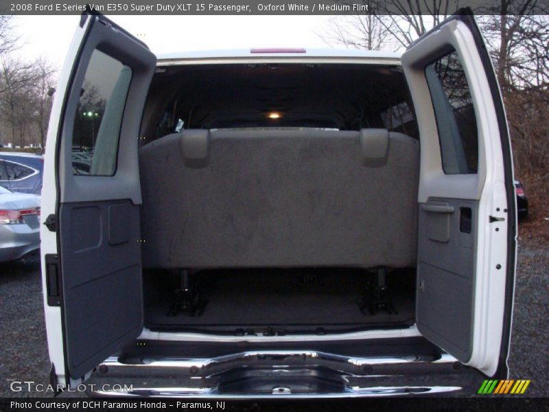 Oxford White / Medium Flint 2008 Ford E Series Van E350 Super Duty XLT 15 Passenger