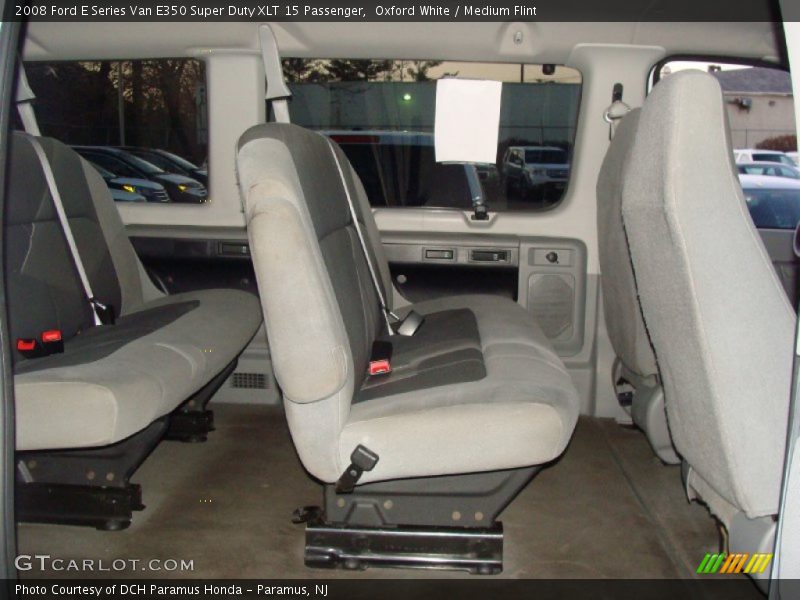 Oxford White / Medium Flint 2008 Ford E Series Van E350 Super Duty XLT 15 Passenger