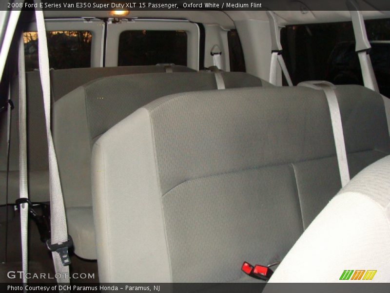 Oxford White / Medium Flint 2008 Ford E Series Van E350 Super Duty XLT 15 Passenger