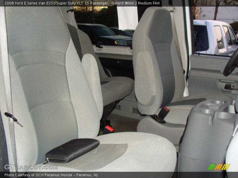 Oxford White / Medium Flint 2008 Ford E Series Van E350 Super Duty XLT 15 Passenger