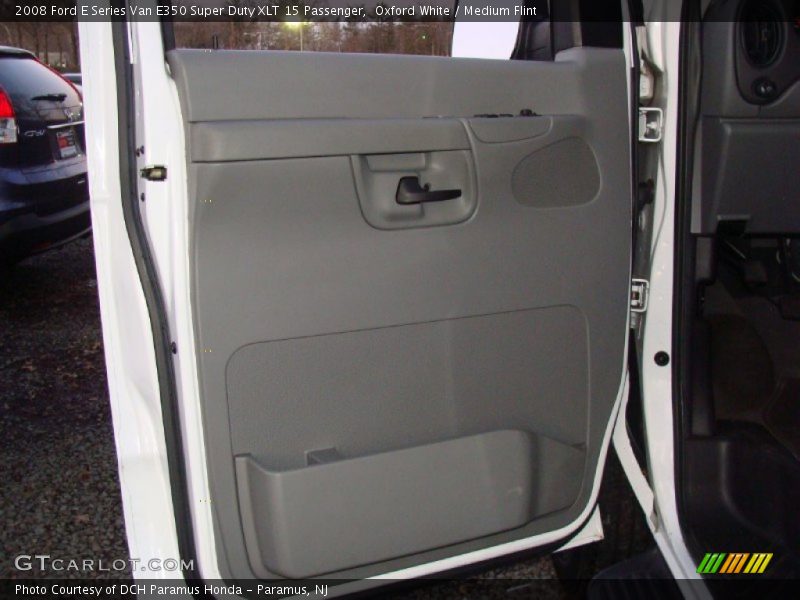 Oxford White / Medium Flint 2008 Ford E Series Van E350 Super Duty XLT 15 Passenger