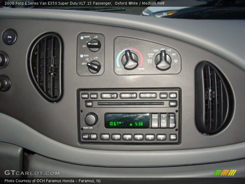 Oxford White / Medium Flint 2008 Ford E Series Van E350 Super Duty XLT 15 Passenger